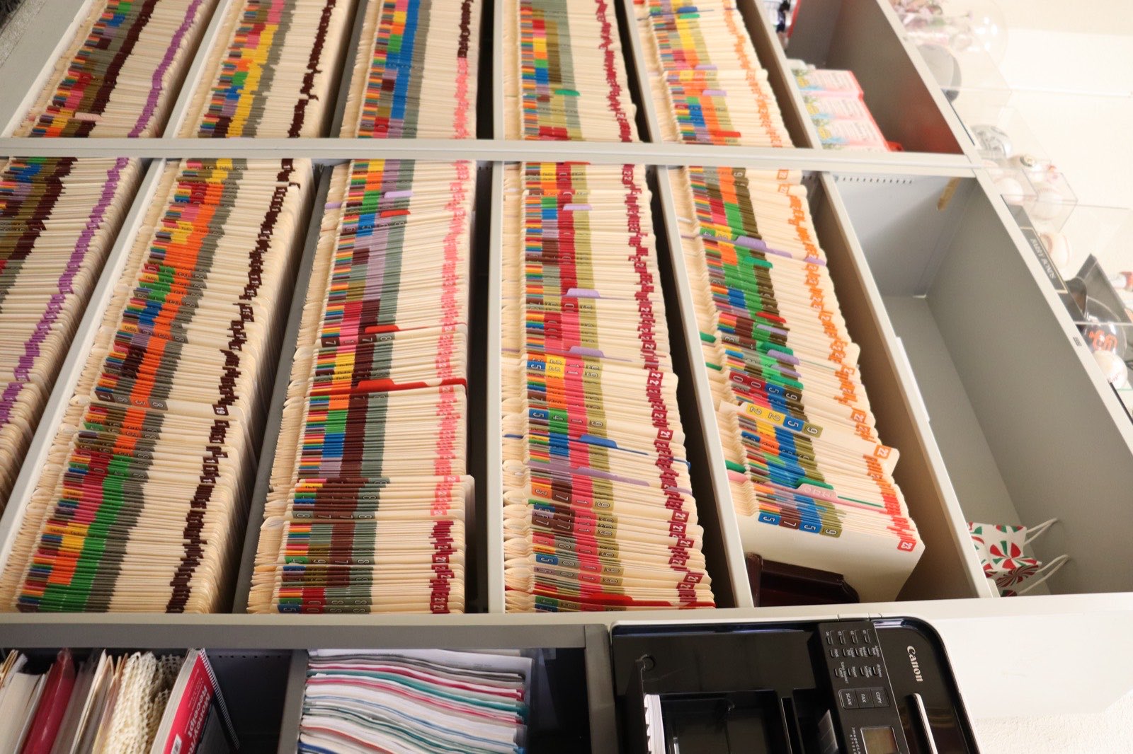 Patient records accumulated since 1988