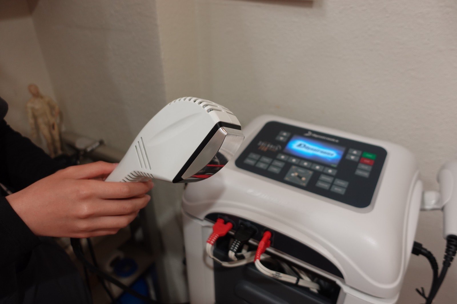 Therapy equipment at the clinic