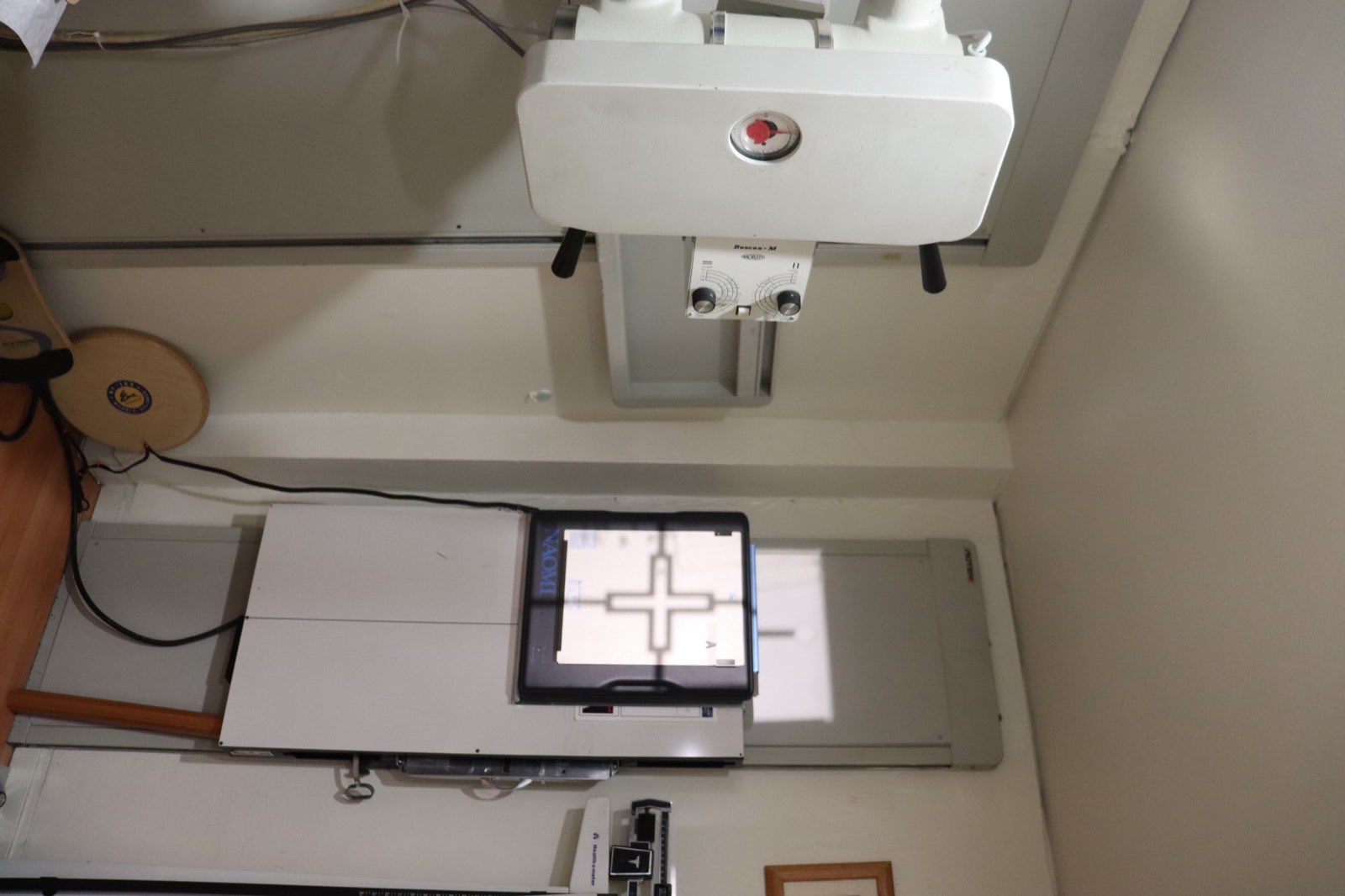 The clinic's digital X-ray unit